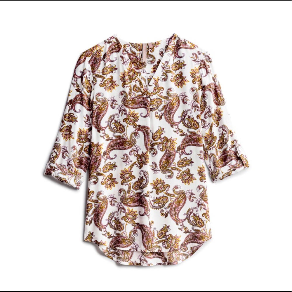 Brina & Em V-Neck Lemmy Top XL